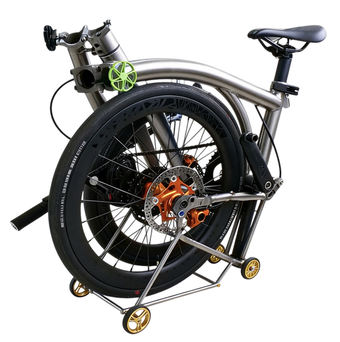HEXATI Titanium Rack for Brompton Bicycle