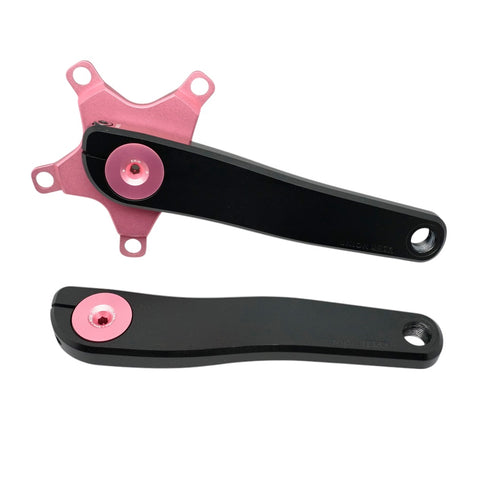 Union Jack BCD110 BB30 CNC Offset Crankset for Brompton Bicycle