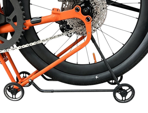 Union Jack Carbon+Titanium Rear Rack for Brompton Bicycle G Line