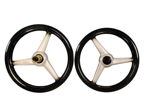 Suncord FEELNEO 349/406 Tri-Spoke Carbon Wheelset for Java Neo Folding Bicycle