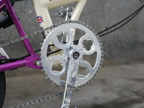 Union Jack "Poker" 50T Chainring & Crank Arms for Brompton Bicycle