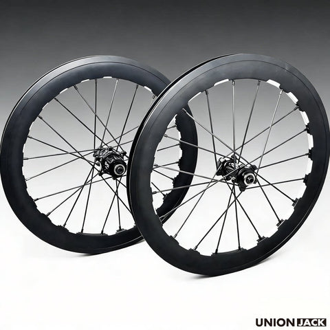 Union Jack Aluminium Prism Wheelset for Brompton Bicycle