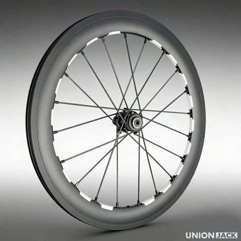 Union Jack Aluminium Prism Wheelset for Brompton Bicycle