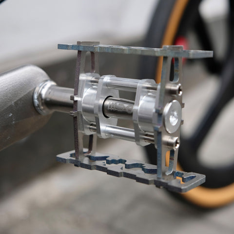 3DO TC4 Full Titanium Pedals for Brompton Bicycle