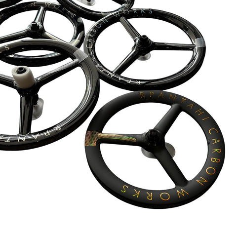 Rpantahi 3 Spokes Carbon Bicycle Wheelset
