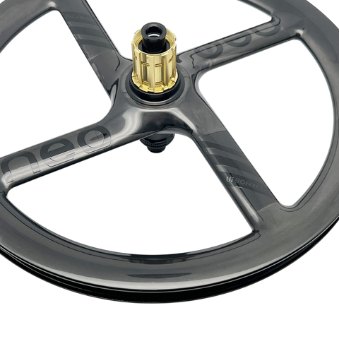 Union Jack 16" 349 4 Spokes Carbon Wheelset for JAVA Neo Folding Bicycle