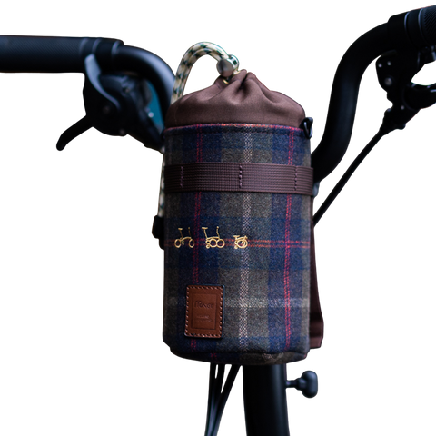 Mover Retro Style Bottle Bag for Brompton Bicycle