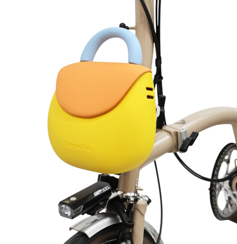 Fungoofun EVA Waterproof Front Bag for Brompton Bicycle