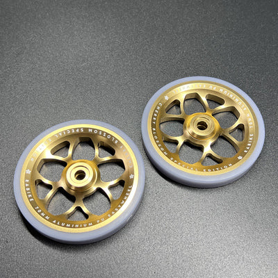 RA Bike Sakura Blossom 70mm Easy wheels for Brompton Bicycle