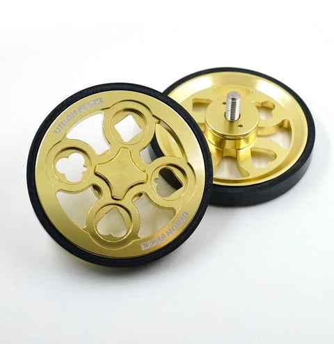 Union Jack "Poker" 70mm Easy Wheels for Brompton Bicycle