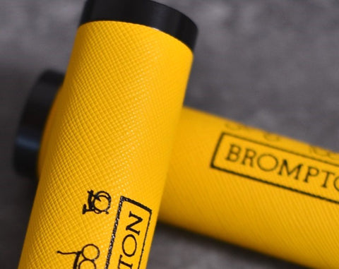 KEEP Leather Handlebar Grips for Brompton Bicycle