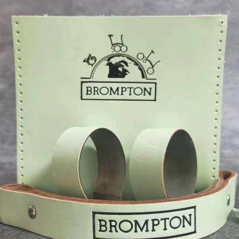 KEEP Leather Frame Protector & Carry Handle For Brompton Bike