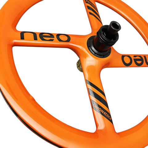 Union Jack 16" 349 4 Spokes Carbon Wheelset for JAVA Neo Folding Bicycle