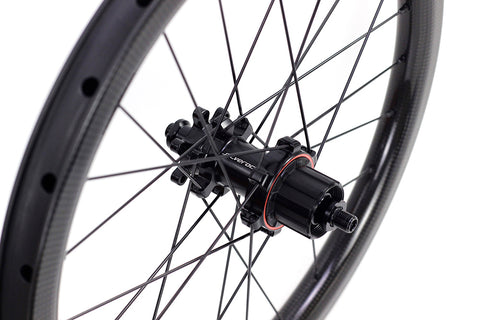 Silverock 16" 349 7 Speed Carbon Disc Brake Wheelset for Brompton Bicycle