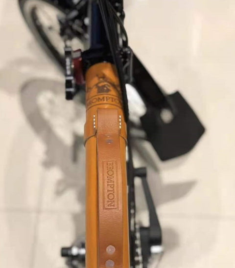 KEEP Leather Frame Protector & Carry Handle For Brompton Bike