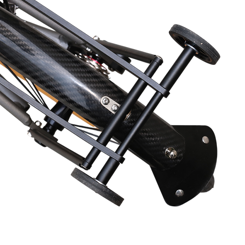 ACE Carbon Mudguard + Leather Flap + Titanium Stays Set for T Line