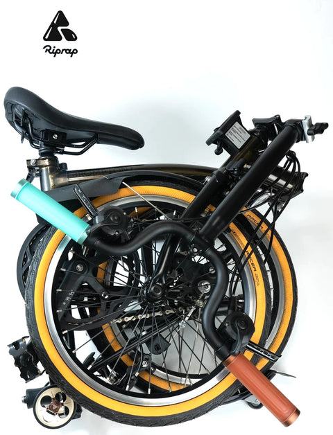 RipRap Handlebar Grips for Brompton Bicycle