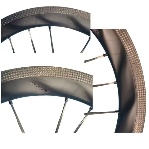 Suncord 7 Speed 16" 349 Lightweight Carbon Wheelset for Brompton Bicycle