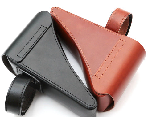 Leather Frame Pouch for Brompton Bicycle