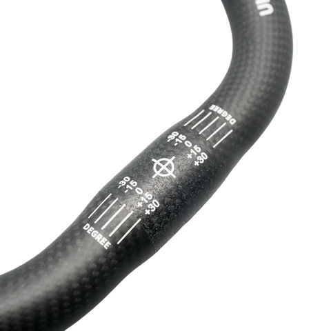 Union Jack 25.4mm x 560mm Carbon Handlebar for Brompton Bicycle