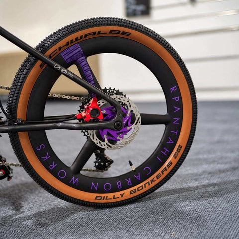 Rpantahi 3 Spokes Carbon Bicycle Wheelset