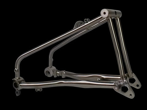 HEXATI Titanium Thru-Axle Rear Triangle for Brompton Bicycle