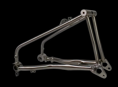 HEXATI Titanium Thru-Axle Rear Triangle for Brompton Bicycle