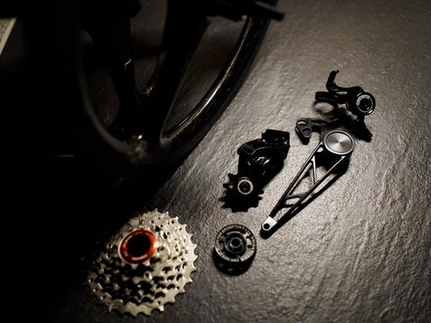 Union Jack Carbon 3 Spokes 7 Speed 16" 349 Wheelset for Brompton Bicycle