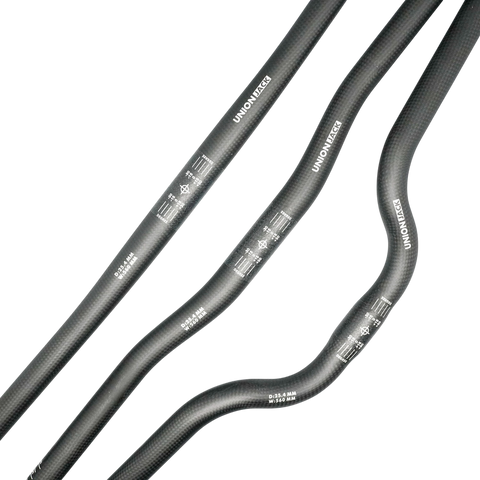 Union Jack 25.4mm x 560mm Carbon Handlebar for Brompton Bicycle