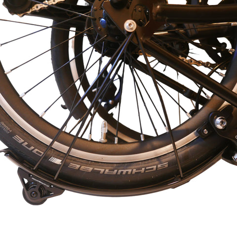 MIniMODs Titanium Mudguard Stays for Brompton Bicycle P/T Line