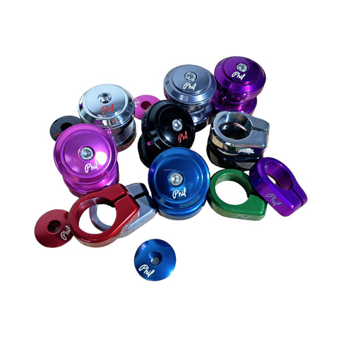 Philwood 1-1/8 Bicycle Headset (EC34/28.6 UPPER AND EC34/30 LOWER)