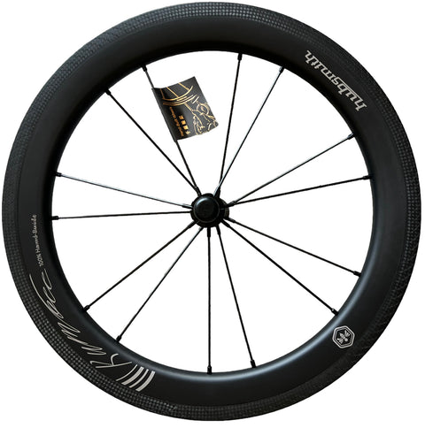 Hubsmith Bumbee Carbon 349 4-5 SP Wheelset for Brompton Bicycle