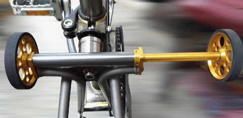 Fantastic4 Easy Wheels Extender Bar for Brompton Bicycle