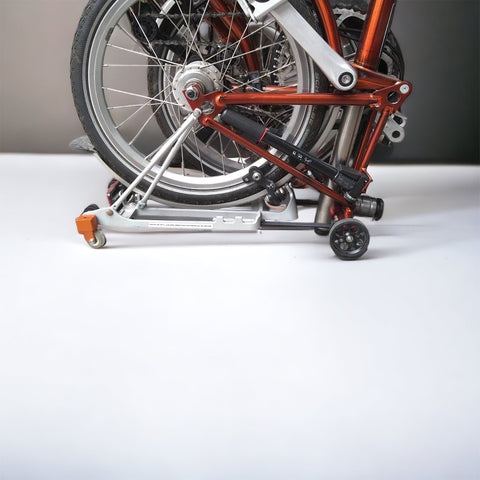 Fantastic4 Rotative Easy wheels for Brompton Bicycle Original Rack