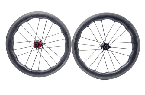 SUNCORD 16″ 349 7 Speed Full Carbon Wheelset for Brompton Bicycle
