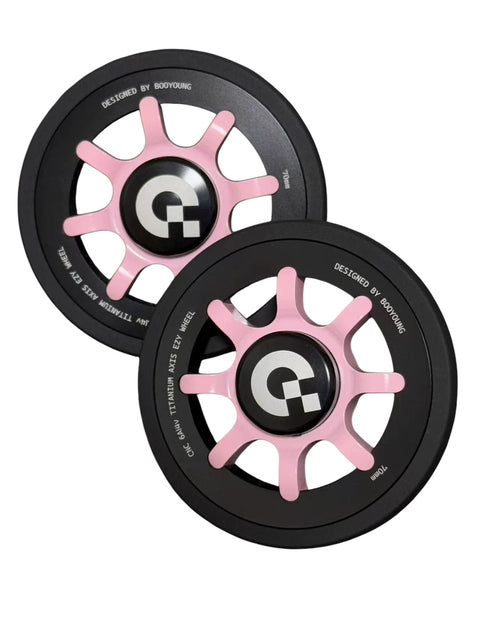 BOOYOUNG 70mm Easy Wheels for Brompton Bicycle