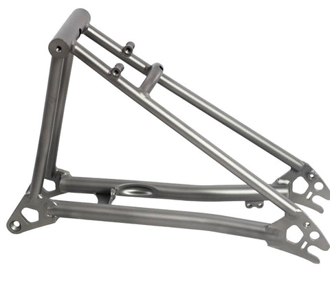 Comeplay Titanium P Line Titanium Fork + Rear Triangle Set for Brompton Bicycle