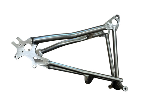 Comeplay Titanium Disc Brake Rear Triangle for Brompton Bicycle