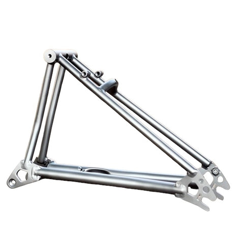 Comeplay Titanium P Line Titanium Fork + Rear Triangle Set for Brompton Bicycle