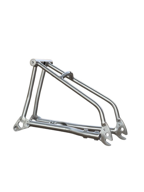 Comeplay Titanium P Line Disc Brake (Flat-mount) Rear Triangle for Brompton Bicycle