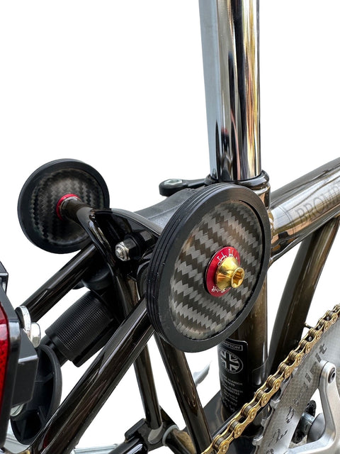 Digirit 60mm Carbon Easy Wheels for Brompton Bicycle