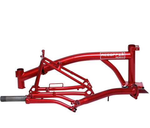 Aceoffix Replacment 4130 Steel Frame / Triangle / Fork / Stem Set for Brompton Bicycle