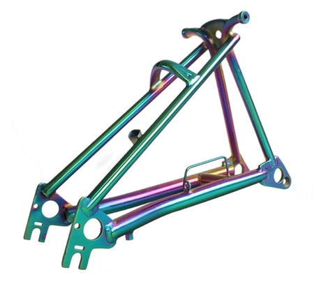 Comeplay Titanium Disc Brake Rear Triangle for Brompton Bicycle