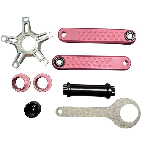 Union Jack Sakura Pink Group Set for Brompton Bicycle