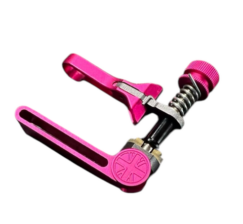Union Jack Hinge Clamp Lever + Plate Set for Brompton Bicycle