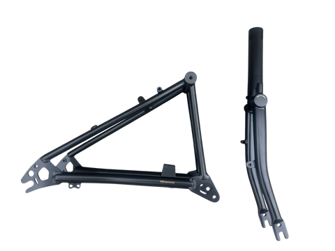 H&H P Line Style Titanium Front Fork and Rear Triangle Set for Brompton Bicycle