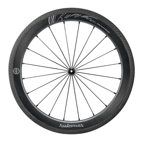 Hubsmith Bumbee CA349F/R 4-5 SP Carbon Wheelset (RATCHET) for Brompton Bicycle P/T Line