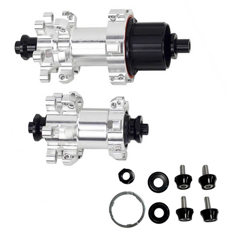 Silverock Straight Pull Disc Brake Hub Set for Brompton Bicycle