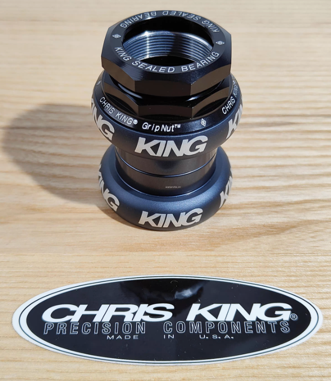 Chris King Gripnut ec34 1-1/8 Threaded Headset for Brompton