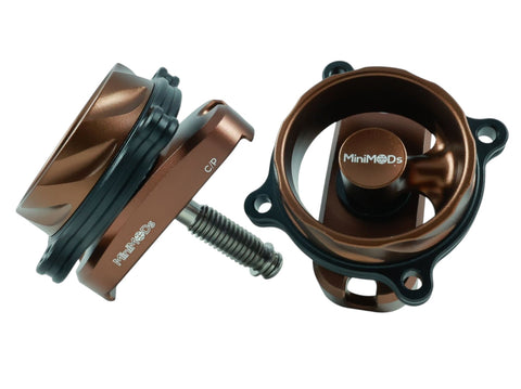 MiniMODs Single Spoke Hinge Clamp Knob + Plate Set for Brompton Bicycle